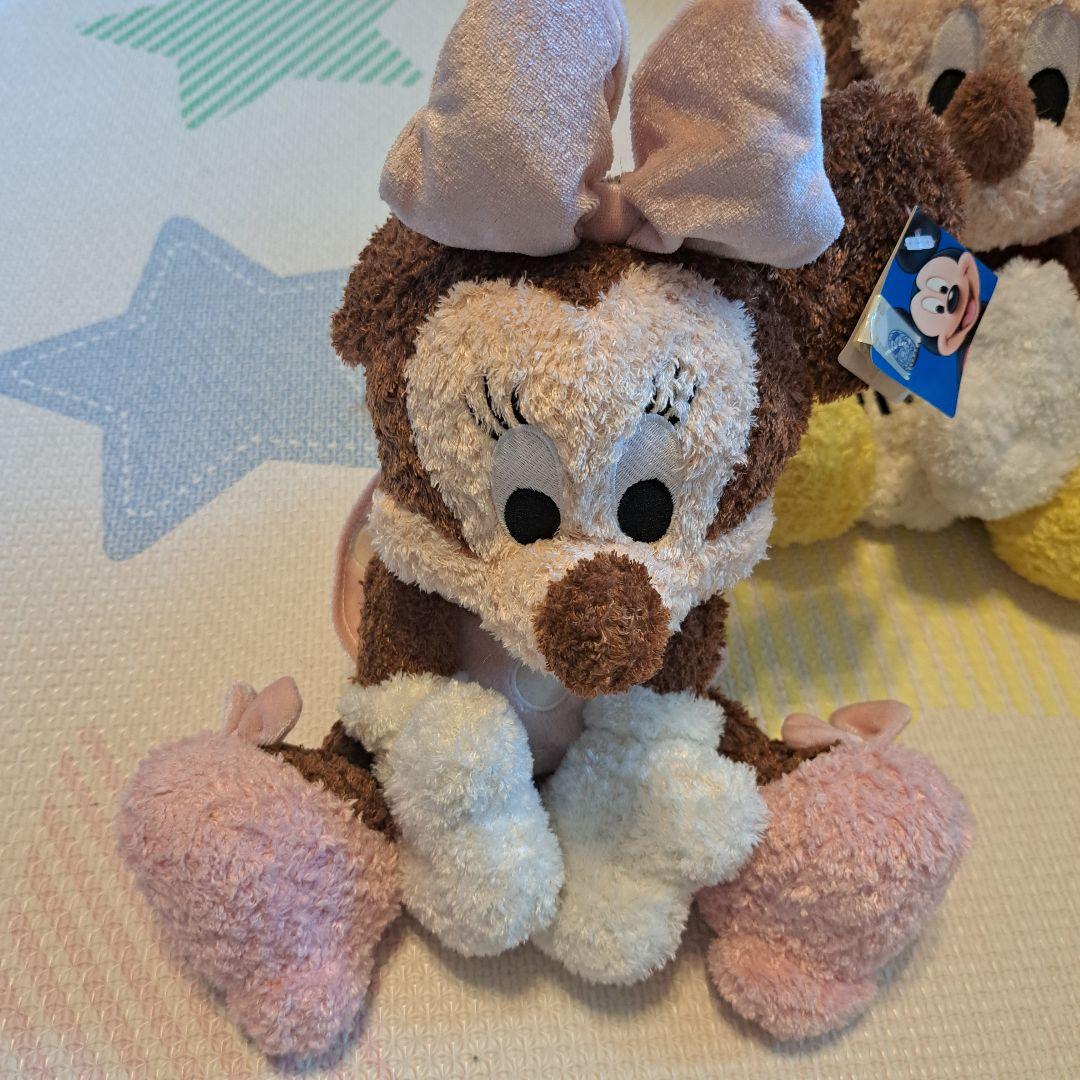 ミッキーマウス&ミニーマウス ペアぬいぐるみセット Disney