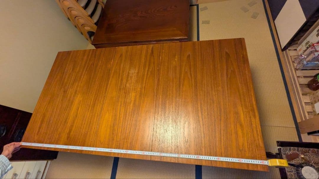 o*o様 スウェーデンアンティーク　折りたたみ式木製ダイニングテーブル