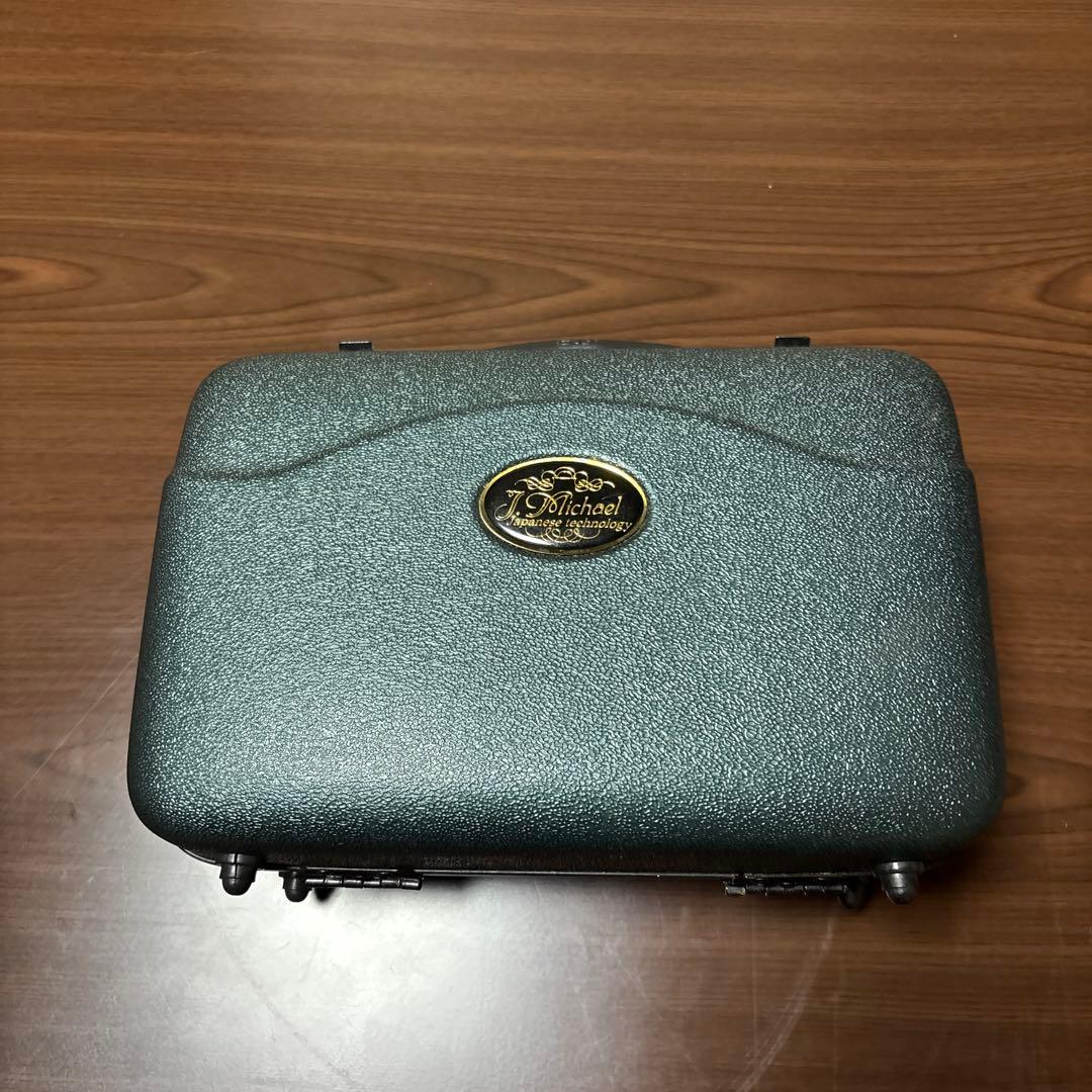 J.Michael 青 ポケットトランペット 本体 ケース付き