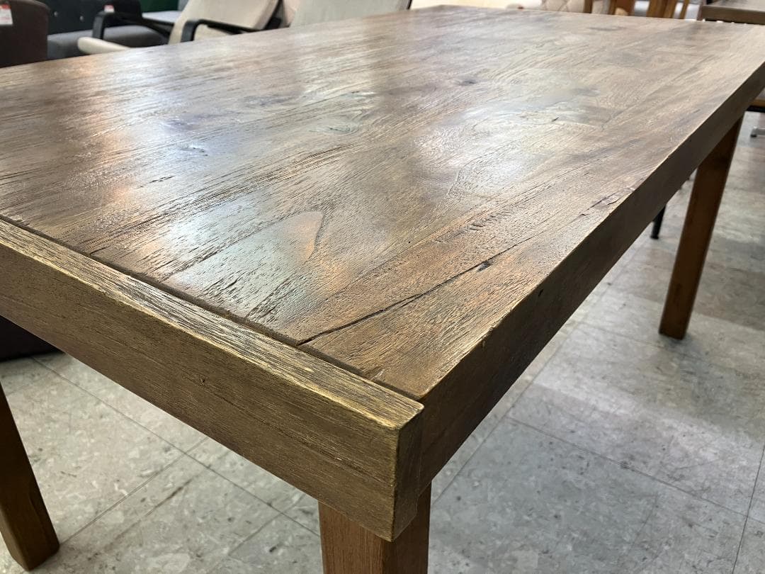 オールドメゾン ダイニングテーブル OMU-546G-224 ブラウン