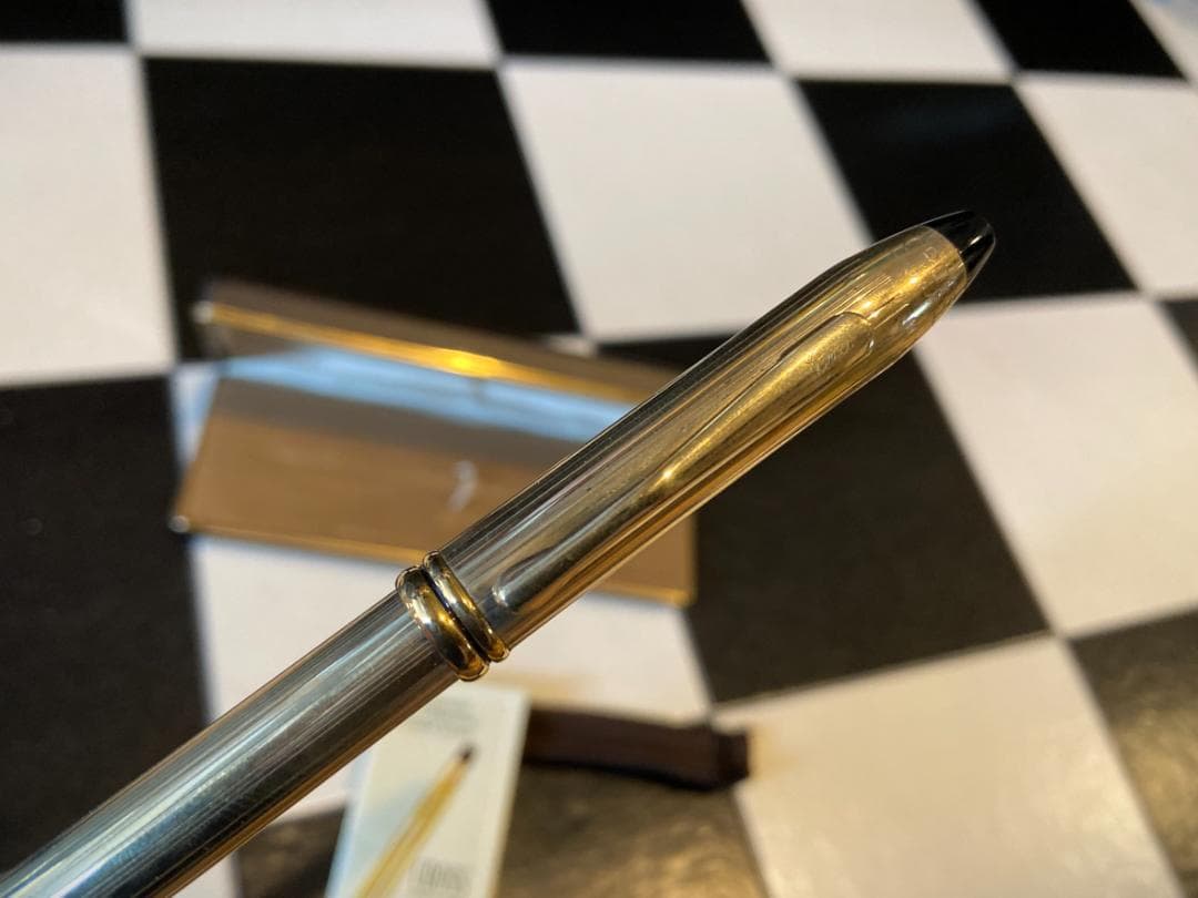 ◇クロス CROSS ボールペン 14KT GOLD 筆記体 ヴィンテージ(3)