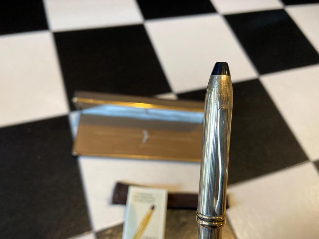 ◇クロス CROSS ボールペン 14KT GOLD 筆記体 ヴィンテージ(3)