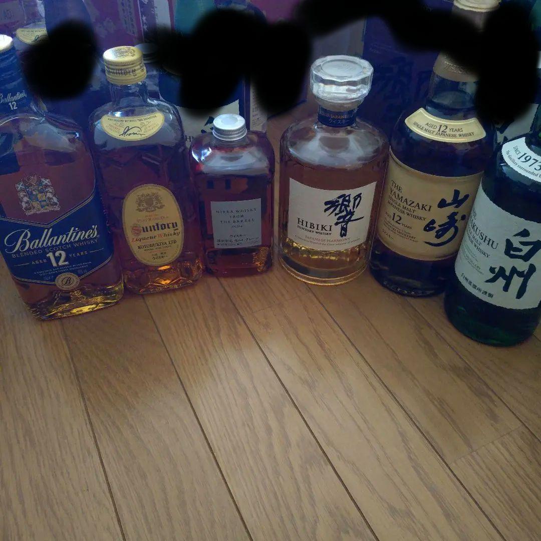 ウイスキーセット（Ballantine's, 山崎, 響, 白州）
