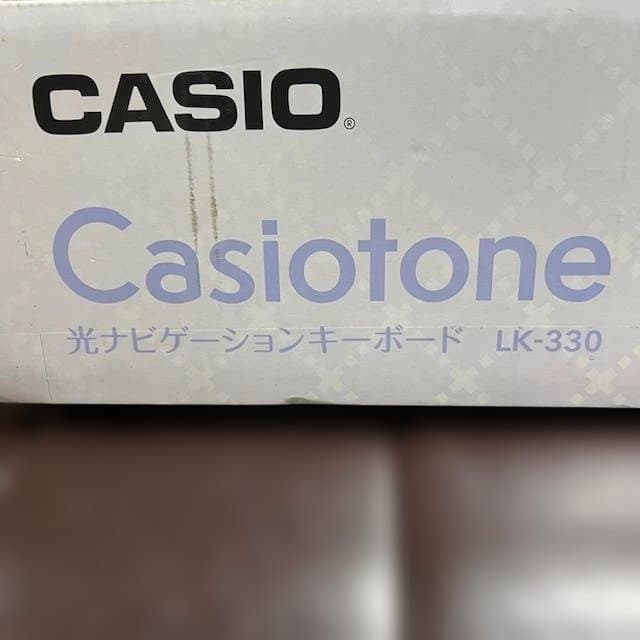カシオ LK-330 Casiotone 光ナビゲーションキーボード LK330