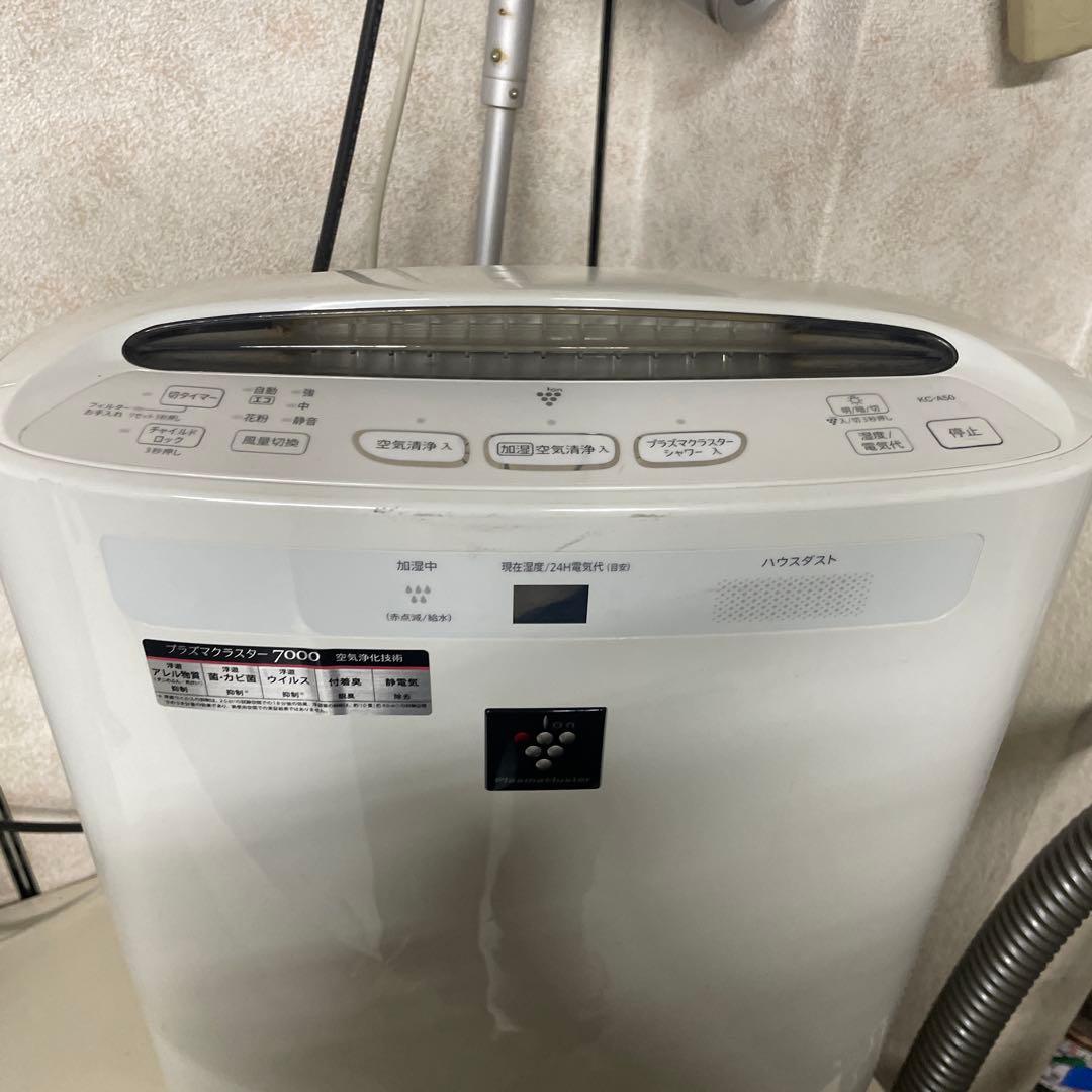シャープ　加湿空気清浄機　プラズマクラスター