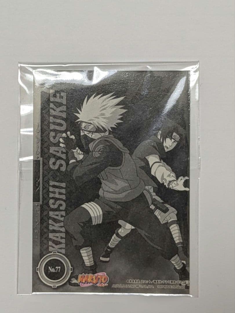 NARUTO ナルト ホロ加工トレーディングカード No.77