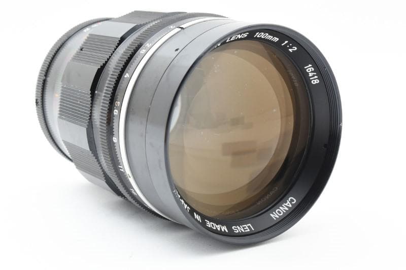CANON LENS 100mm f/2 L39 LTM ライカマウント
