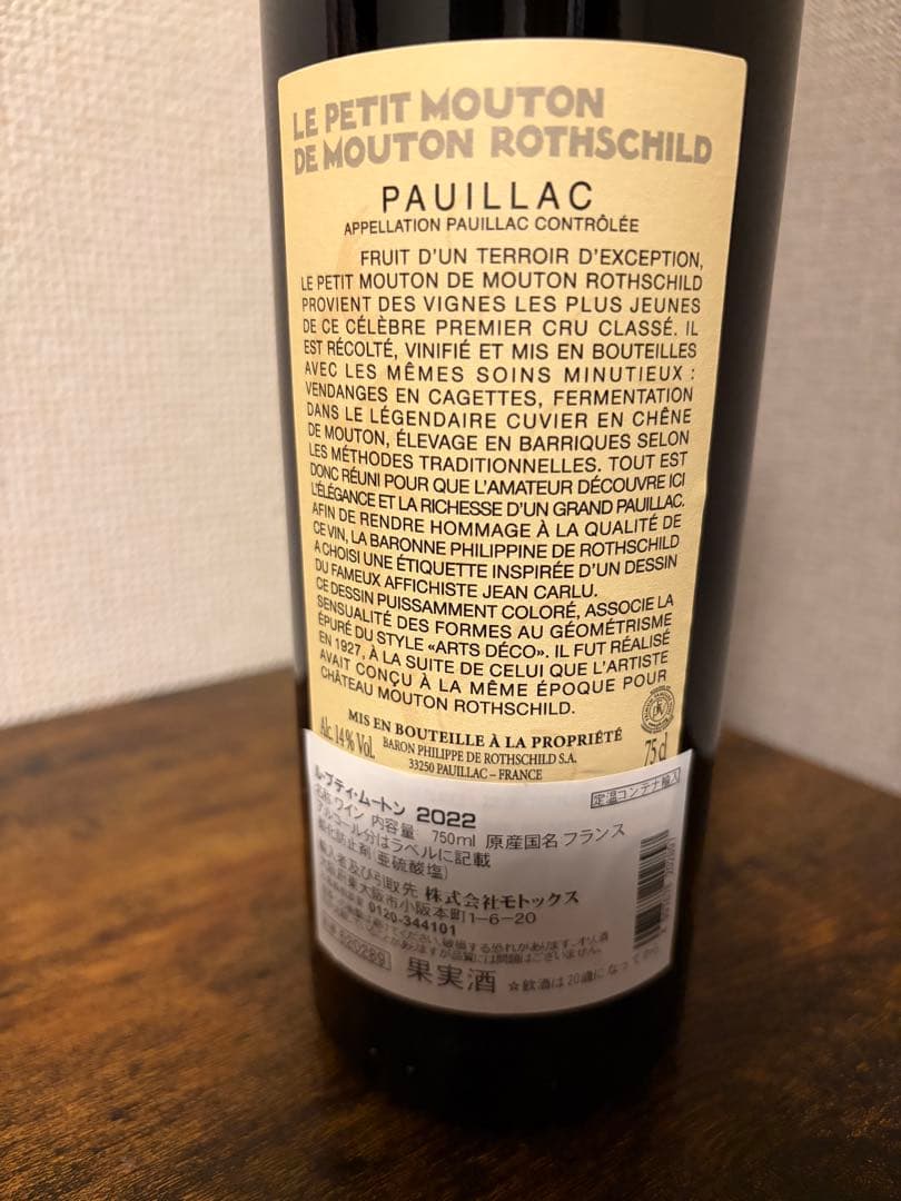 ルプティムートン　２０２２年