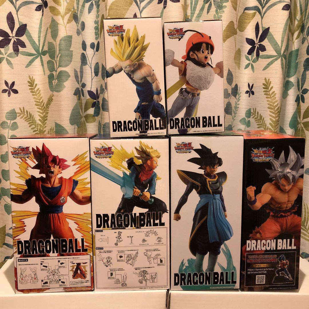 ドラゴンボール　ドッカンバトル　一番くじ　ザマス　パン　孫悟飯　悟空　フィギュア