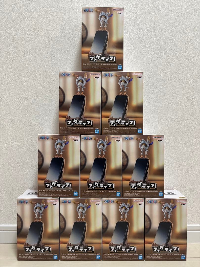 ワンピース フィギュア ルフィ ギア5 10個セット　新品未開封　フィグライフ