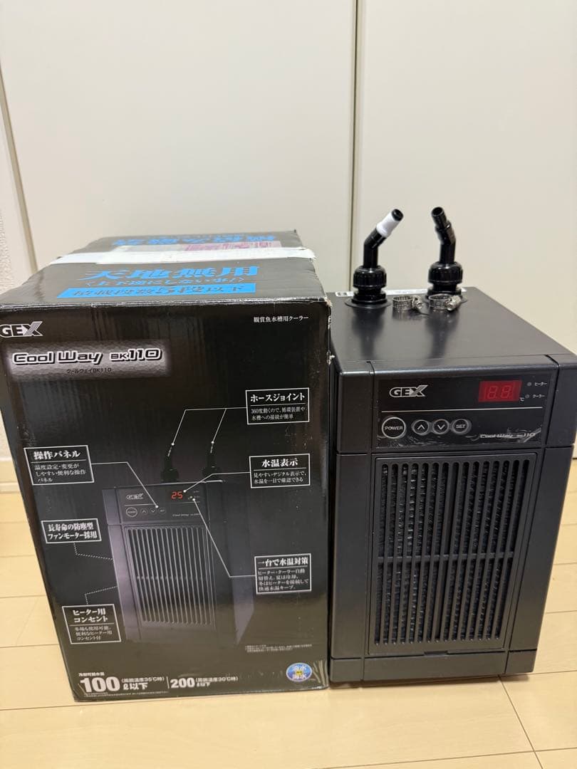 GEX Cool Way BK110 水槽用クーラー