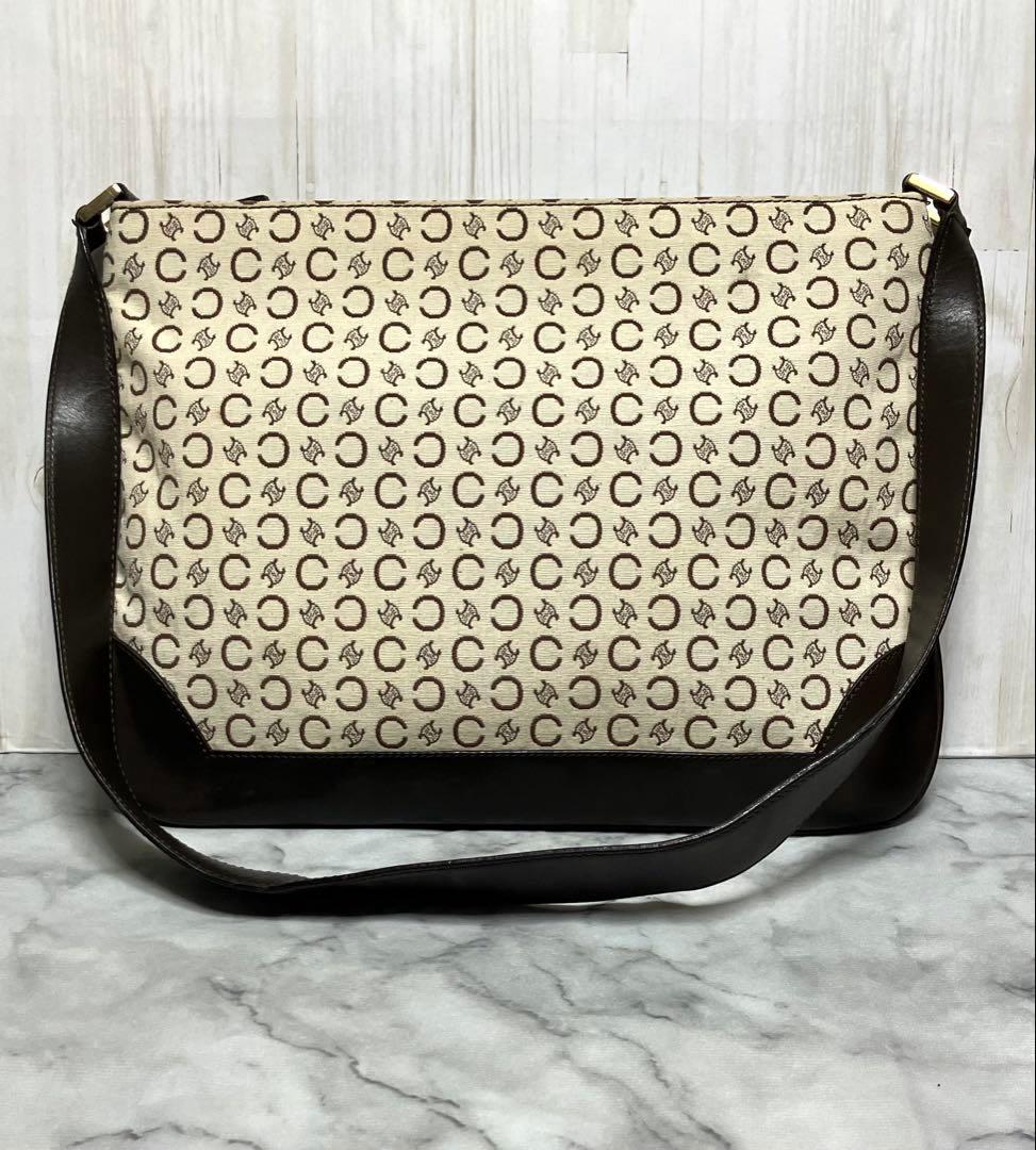 良品　CELINE セリーヌ　Cマカダム　肩掛け　ワンショルダーバッグ