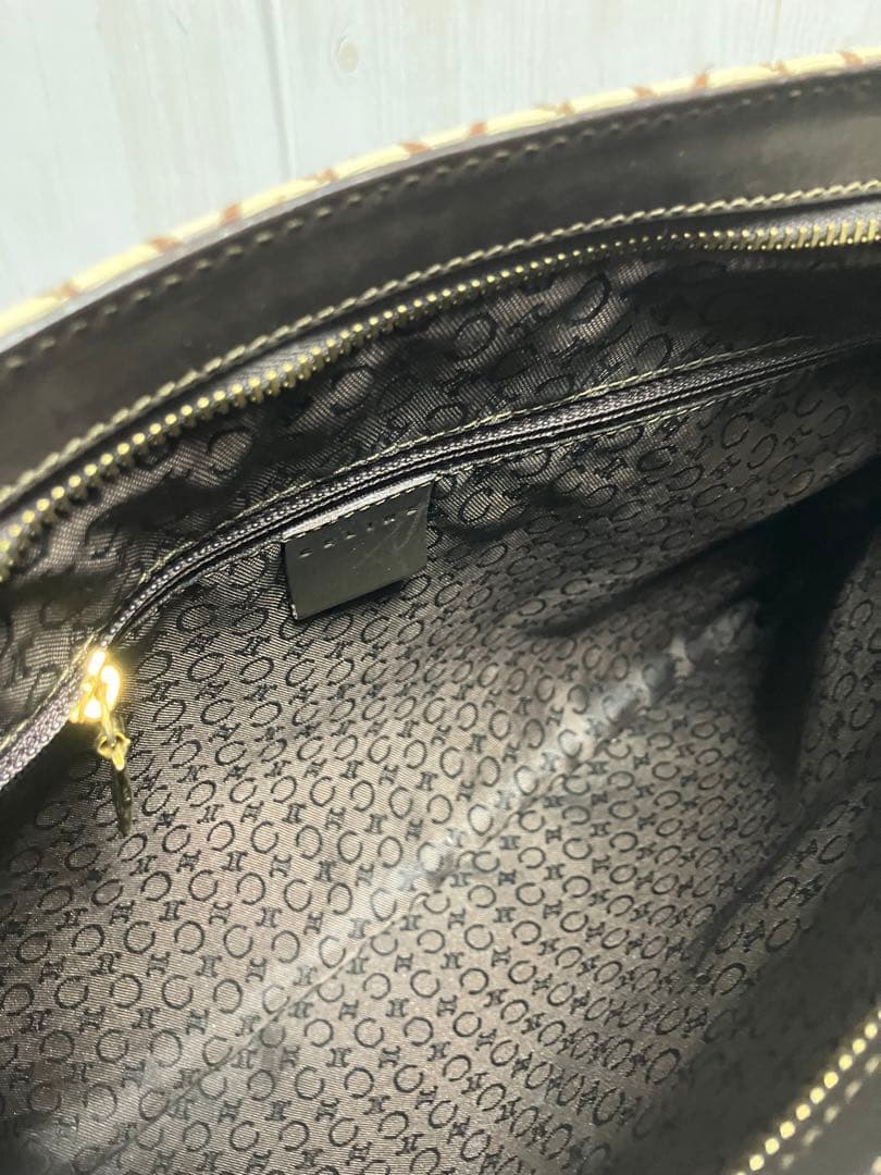 良品　CELINE セリーヌ　Cマカダム　肩掛け　ワンショルダーバッグ