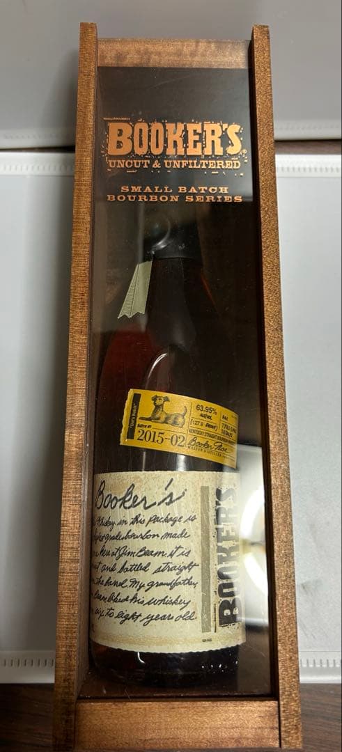 ブッカーズBooker's 2015-02 ウイスキー 木箱入り