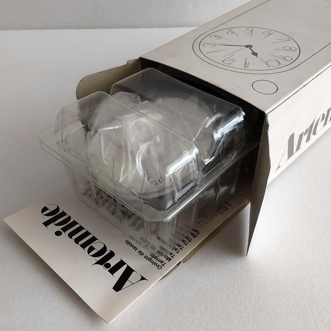 Artemide Tantalo 置時計 ブラック 元箱 説明書