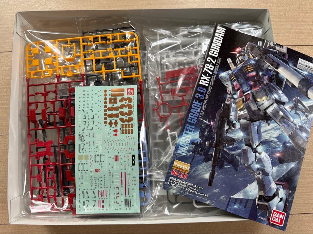 ガンプラまとめ売り５点　MG RX-78-2 GUNDAM Ver.3.0 ほか