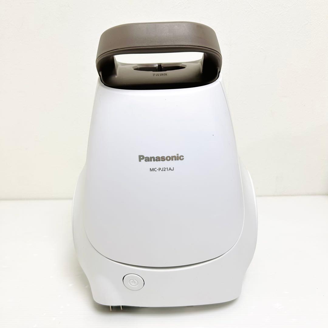23年製 Panasonic 紙パック式掃除機 MC-PJ21AJ-W ホワイト