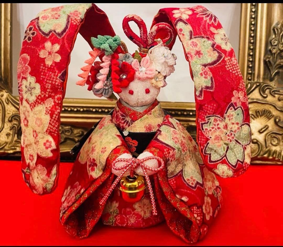 チロルパンになります！ ご連絡用　着物うさぎお姫様人形 王子様うさぎさん