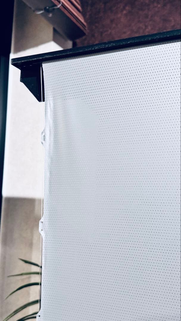 【美品・最安値】VIVIDSTORMスクリーン110インチ 長焦点用（グレー）