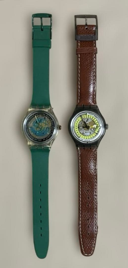 スウォッチ 90s オートマチック アースサミット＆ラストウィーク 2本セット