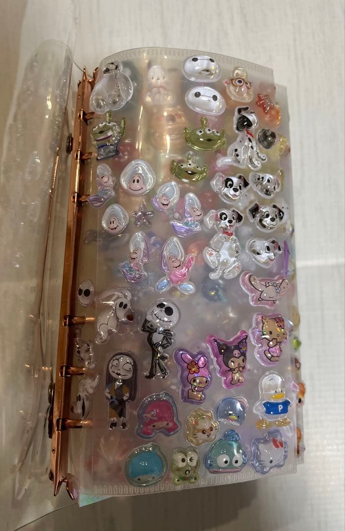 シール帳　完成品　ボンボンドロップシール　ディズニー　サンリオ　平成レトロ