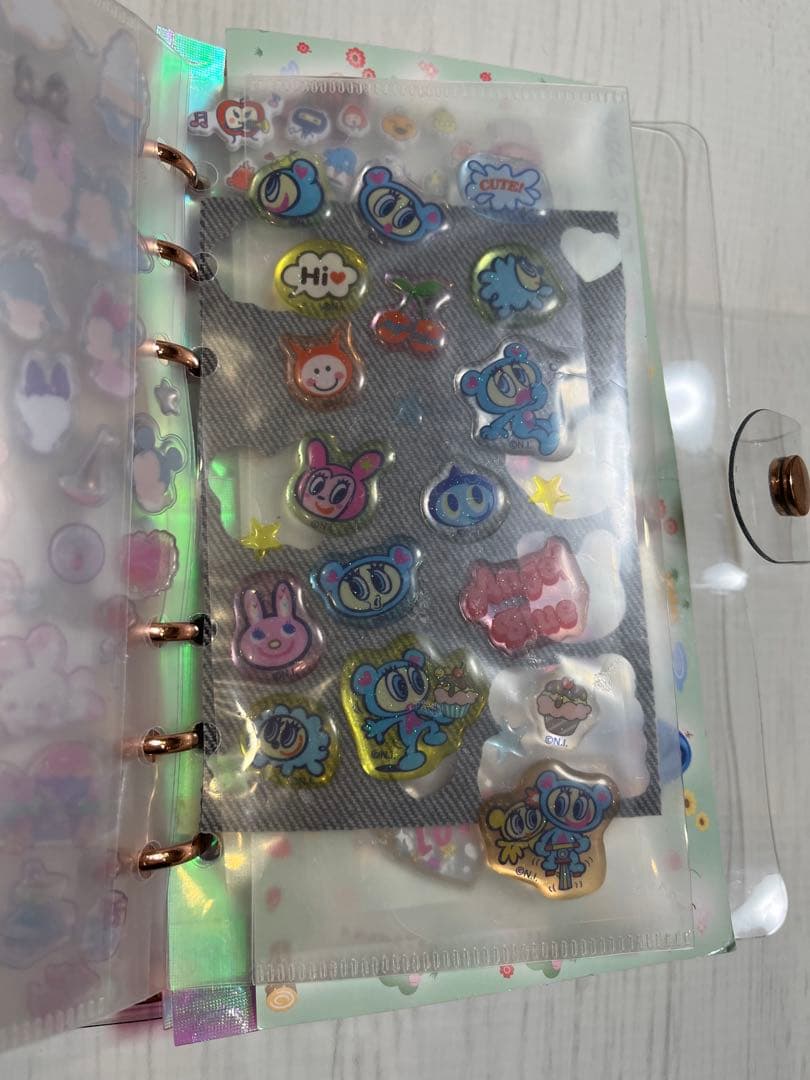 シール帳　完成品　ボンボンドロップシール　ディズニー　サンリオ　平成レトロ