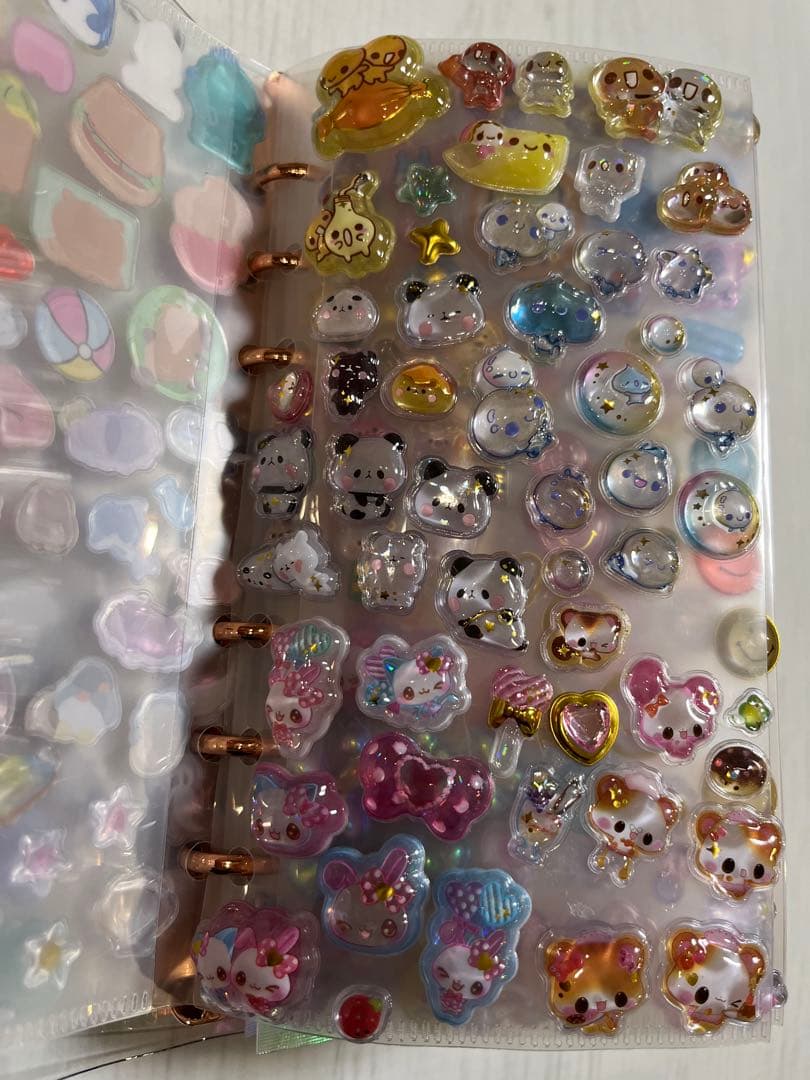 シール帳　完成品　ボンボンドロップシール　ディズニー　サンリオ　平成レトロ