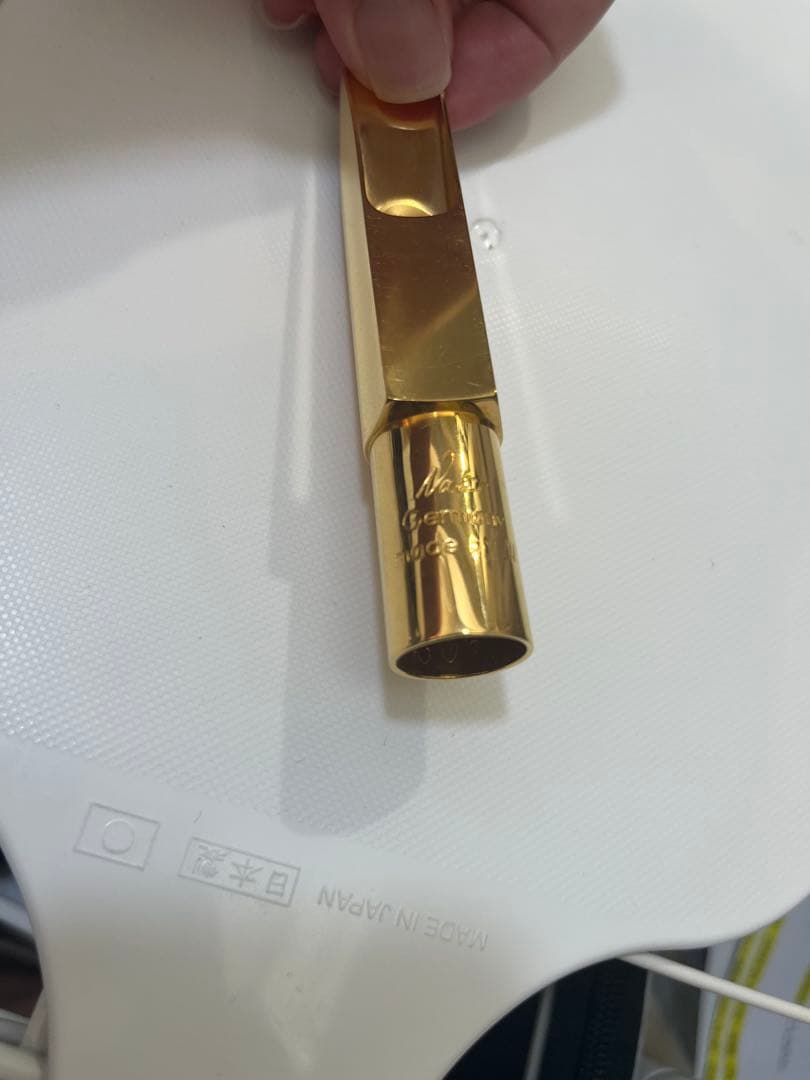 デイヴガーデラ　New Crescent テナーサックスマウスピース ゴールド