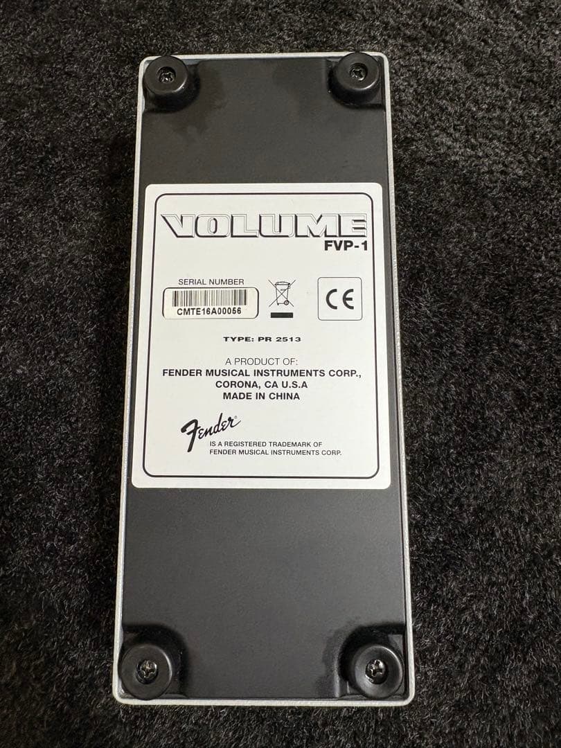 Fender ヴォリュームペダル