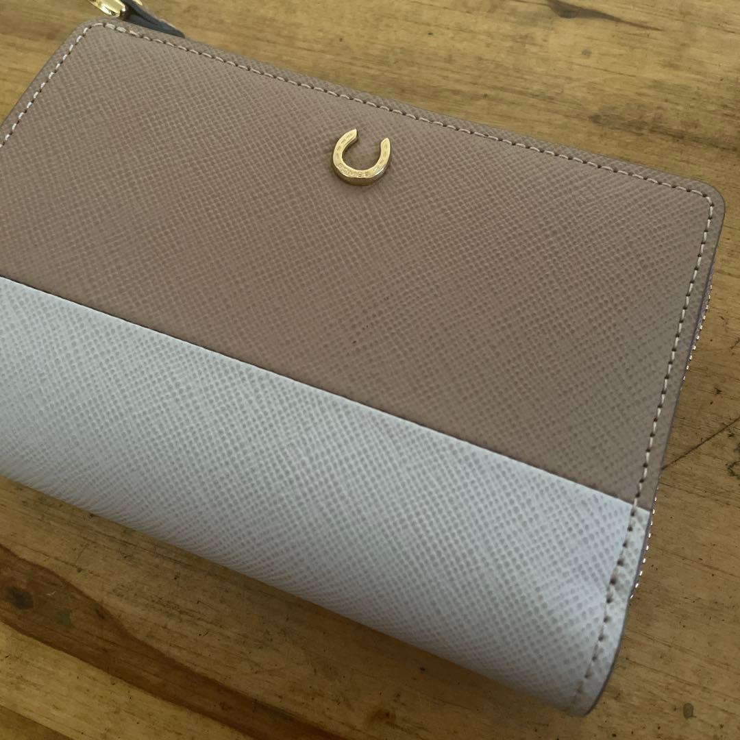 SOMES ソメスサドルピルエット LF折財布 ツートン ホリデー限定ウォレット