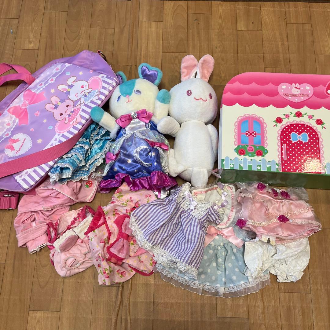 マザーガーデン うさもも ねずみ 着せ替え ぬいぐるみ 他まとめ売り