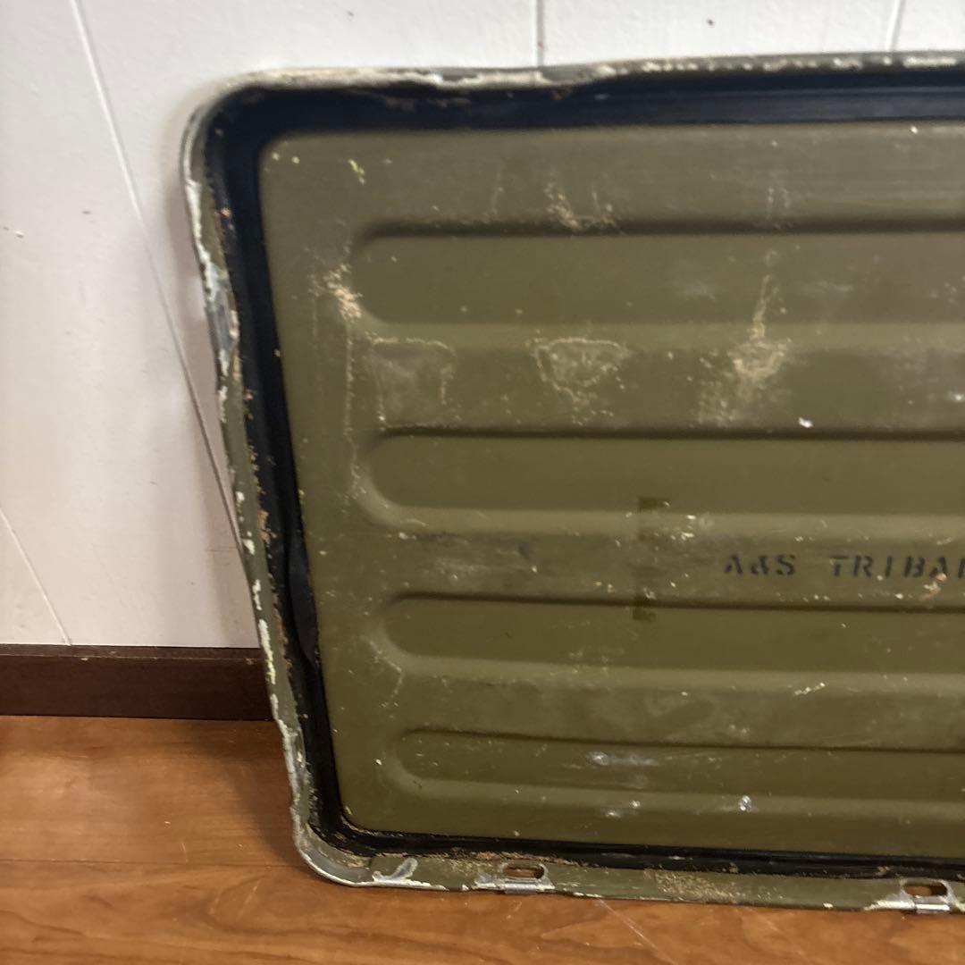 米軍　実物　アルミコンテナ　送料無料