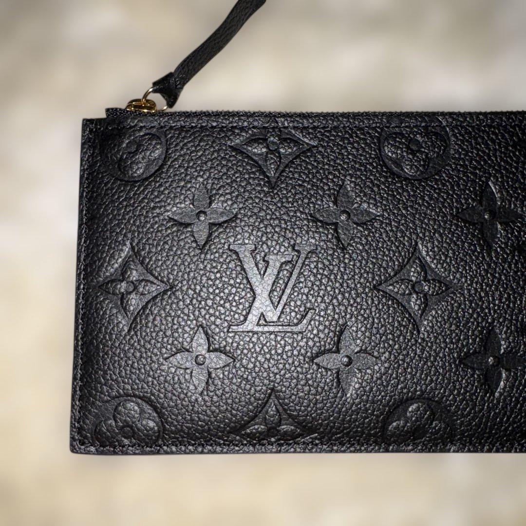 Louis Vuitton ブラック アンプラント モノグラム ポーチ