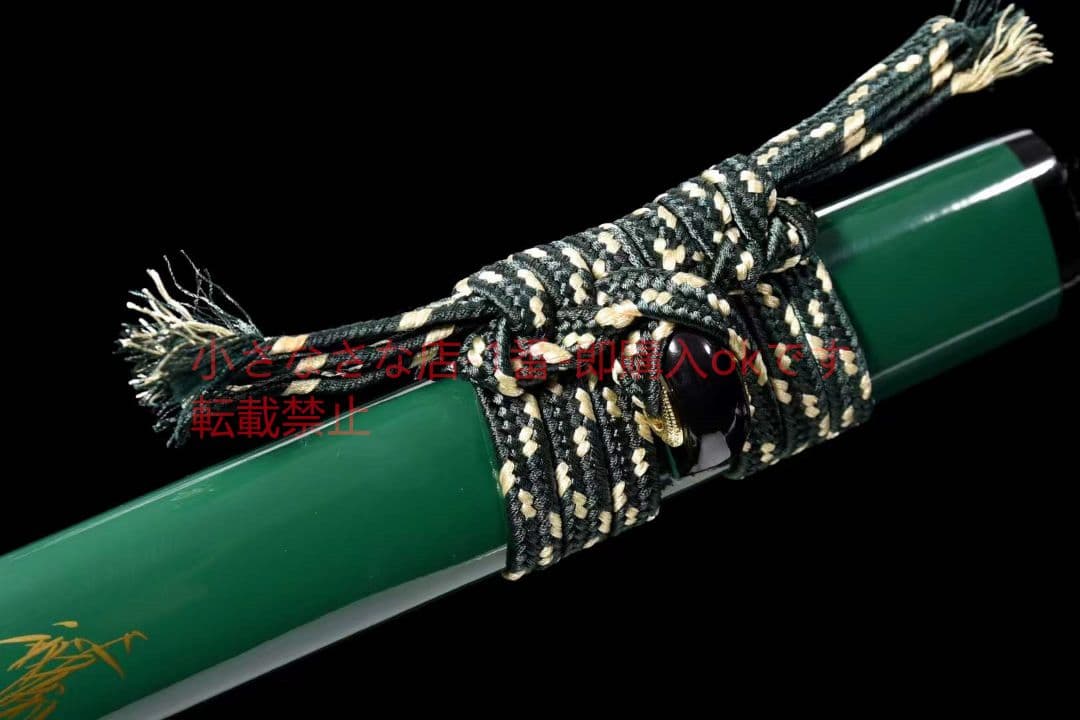 『竹葉青』古兵器 武具　刀装具　日本刀　模造刀 居合刀    短刀