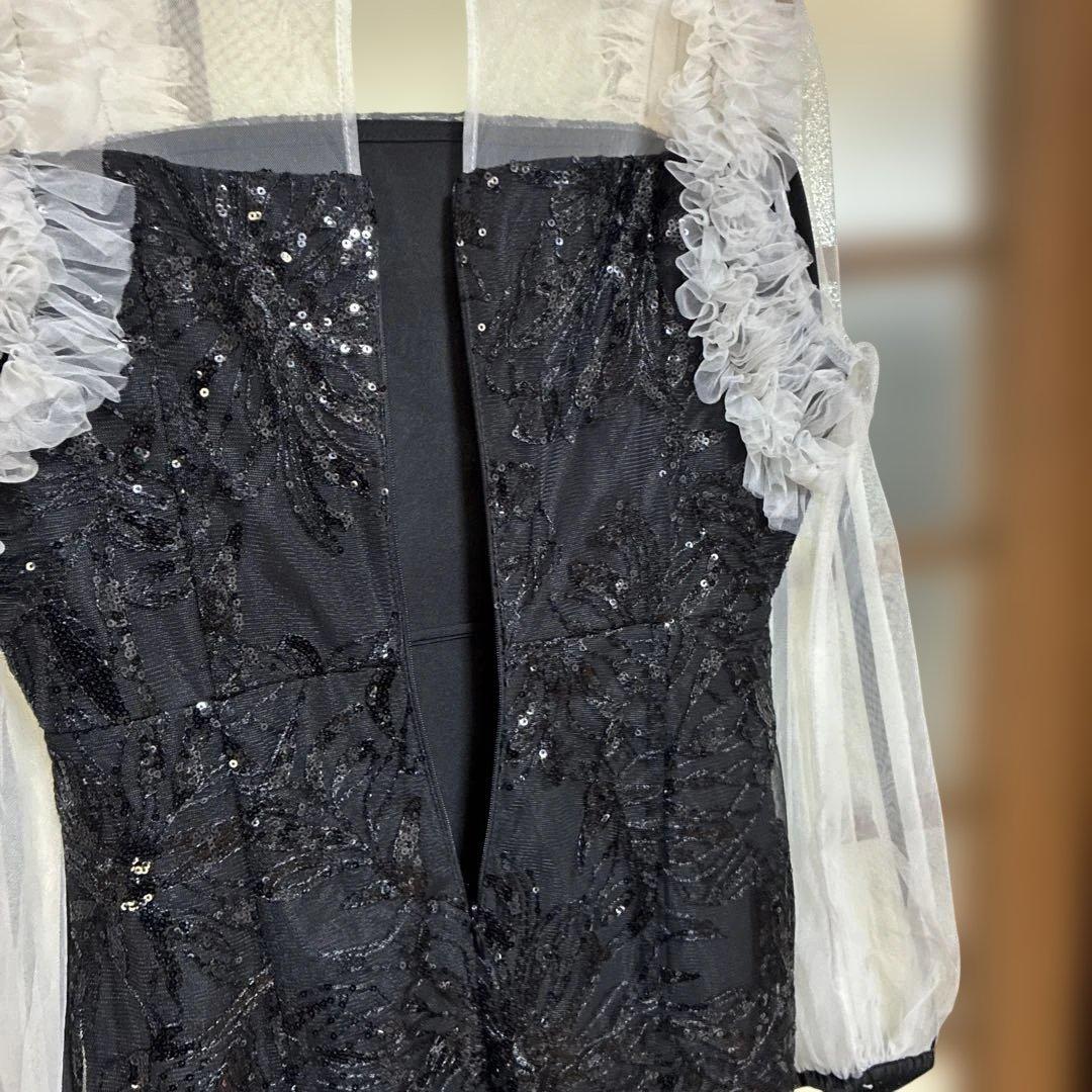 LEJA マーメイドワンピースドレス 黒 Sサイズ