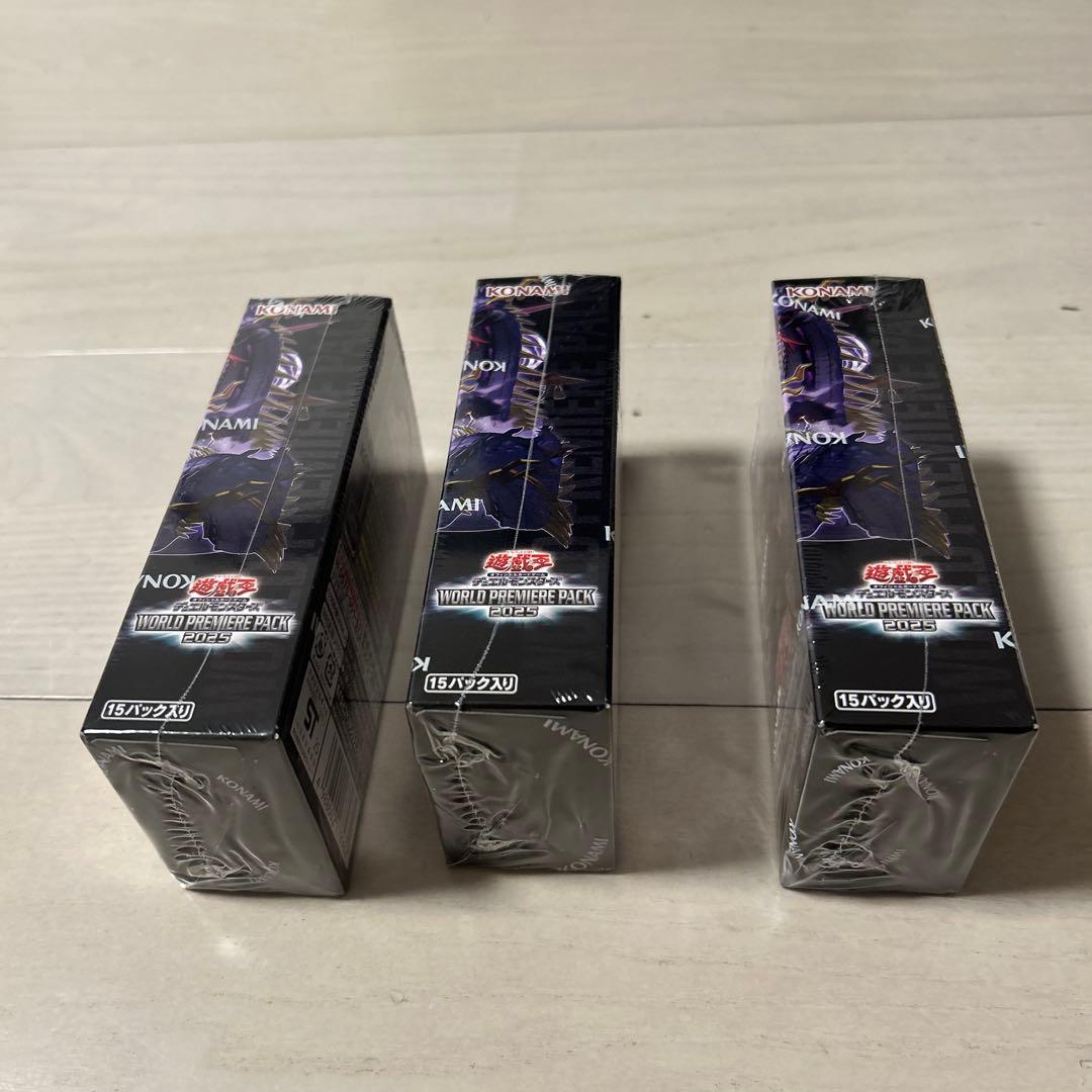 シュリンク付遊戯王　 WORLDワールド PREMIEREプレミア PACK
