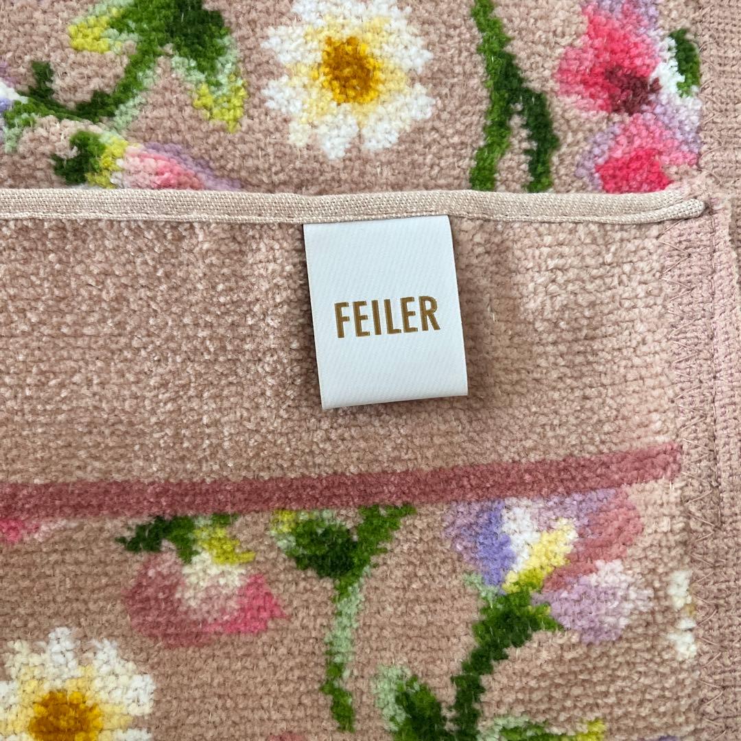 【新品】FEILER フェイラー　スウィートスイートピー　ハンドタオル　80cm