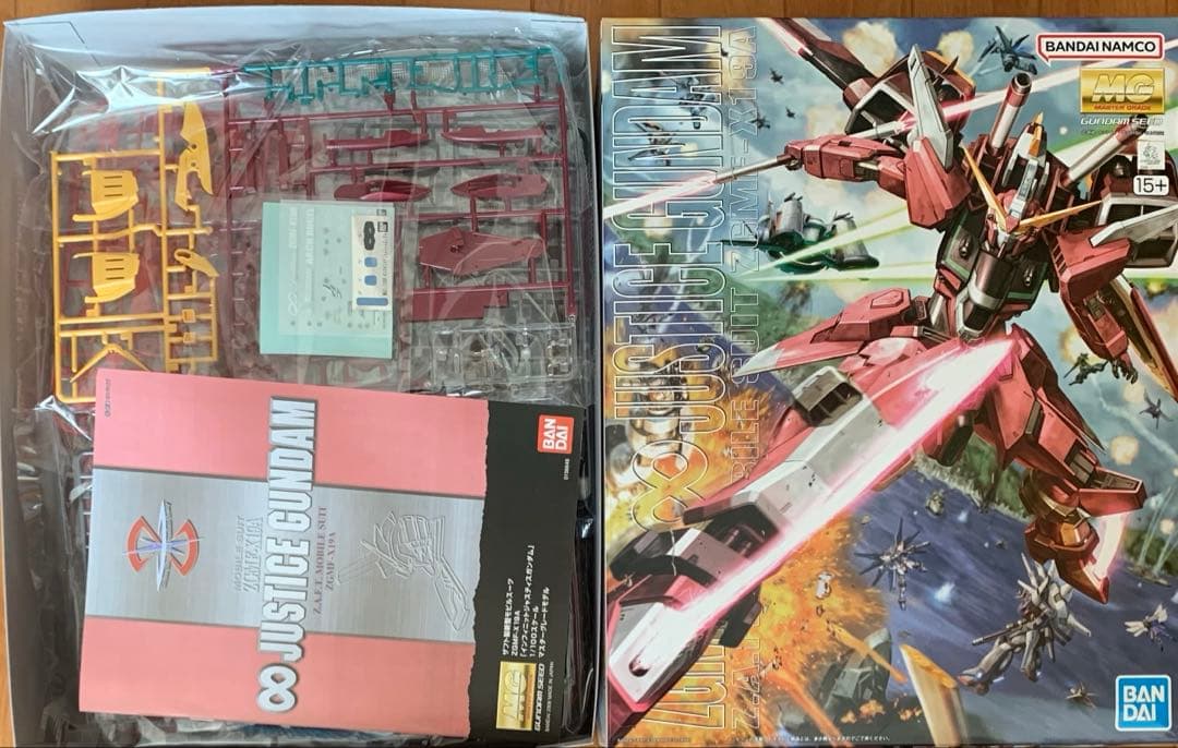 MGガンプラまとめ売りセット　フリーダム2.0&インフィニットジャスティス