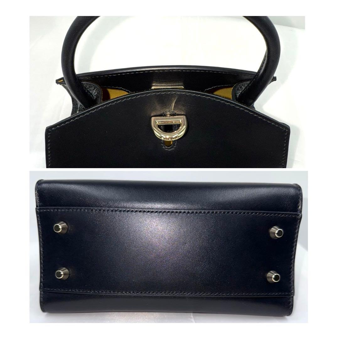 ✨美品✨フルラ ジェネシス S 2WAY ターンロック バッグ ブラック