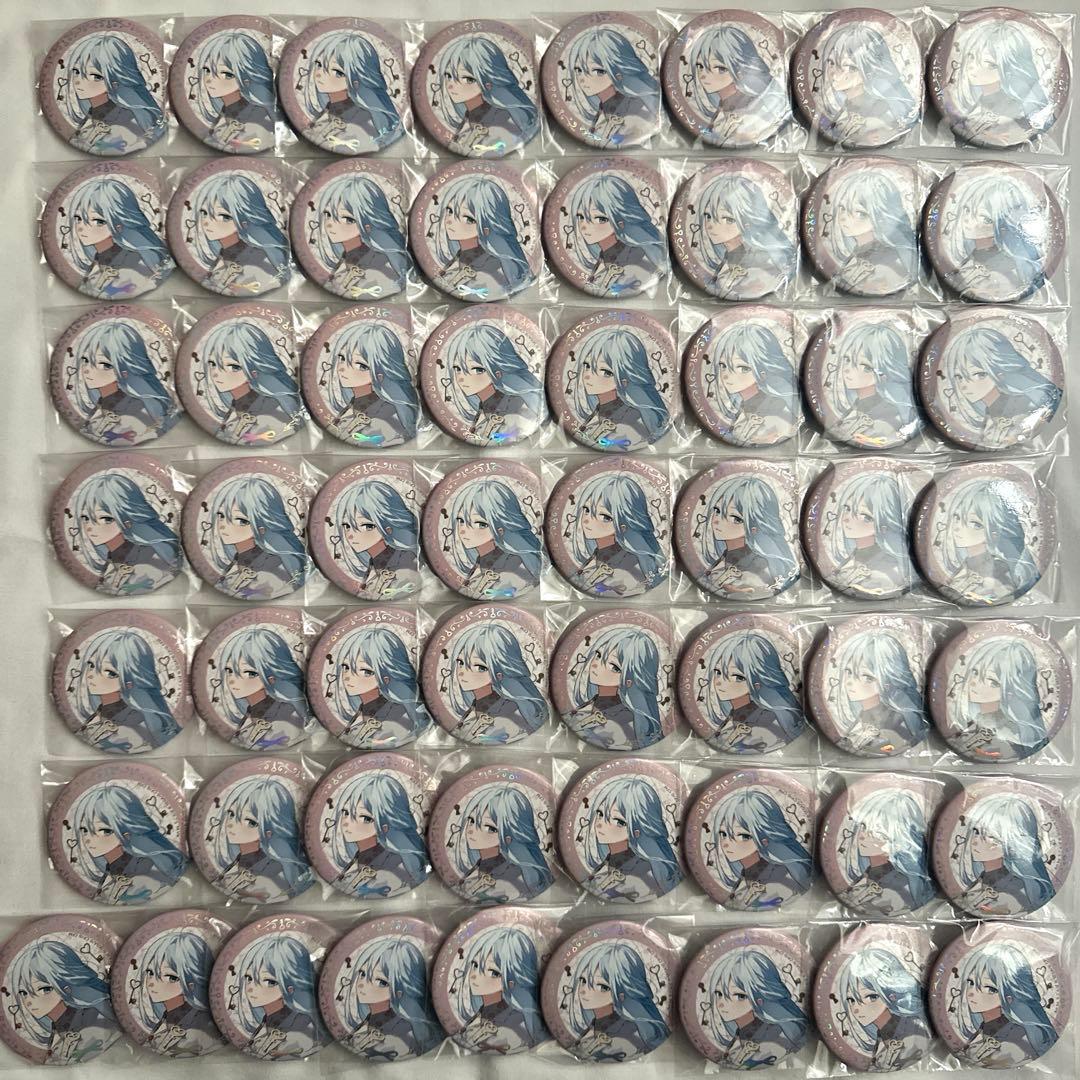 【本日限定値下げ】宵崎奏 プロセカ 感謝祭 オーロラ缶バッジ グリッター缶バッジ