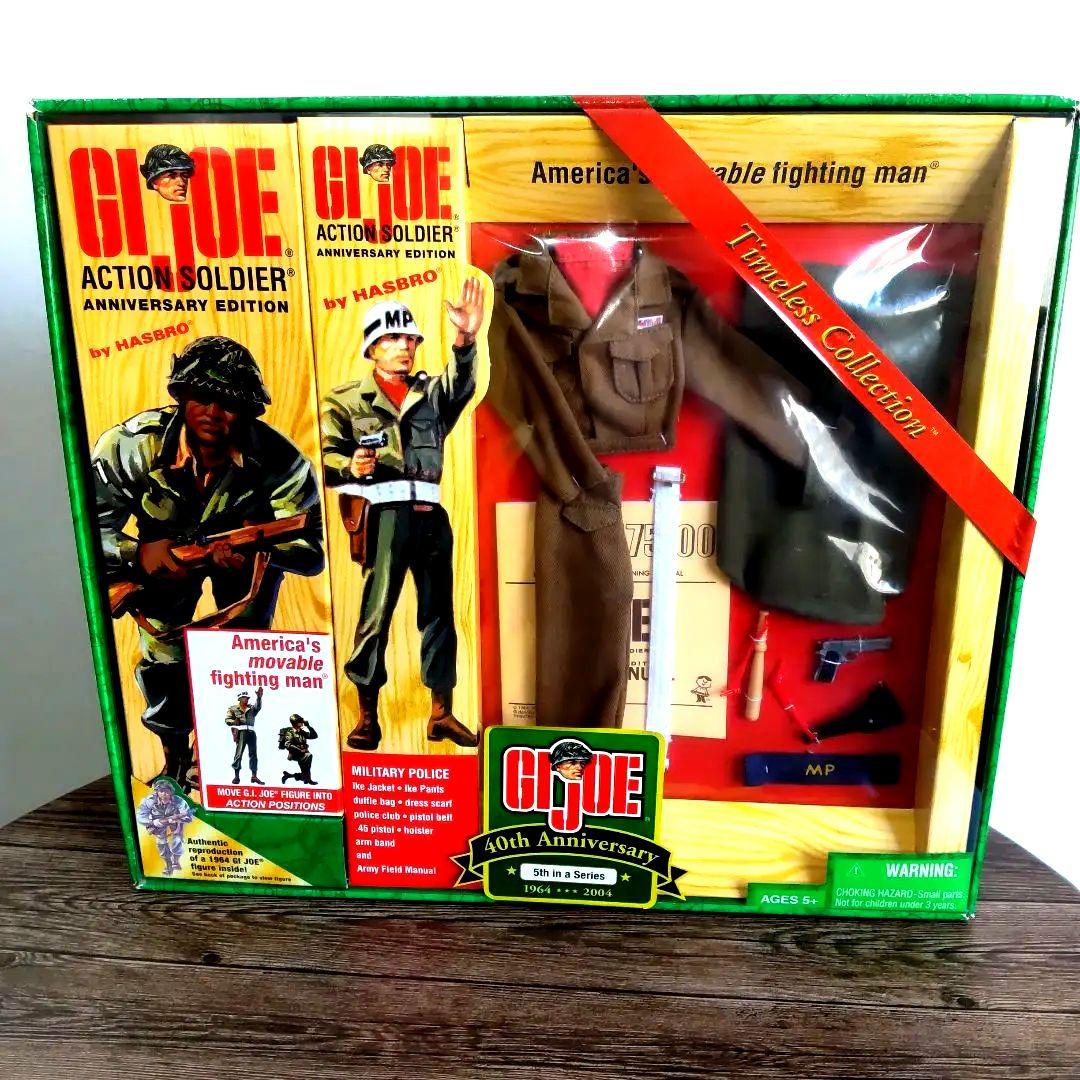 GIJOE 40周年記念　アクションソルジャー ミリタリーポリス　ブラック