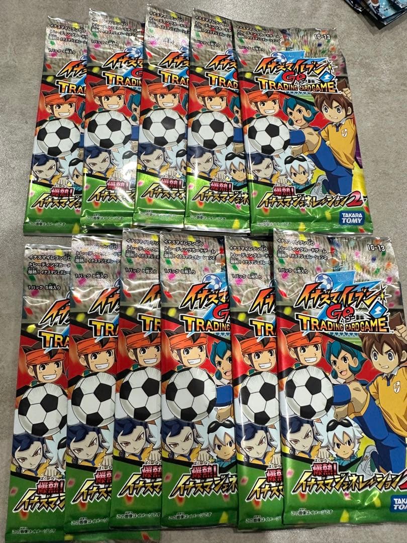 イナズマイレブン トレーディングカード 未開封