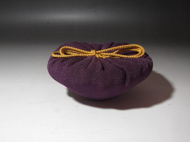 ☆　時代　天目茶碗　苔むしろ　表千家　十三代　即中斎の花押がございます☆y537