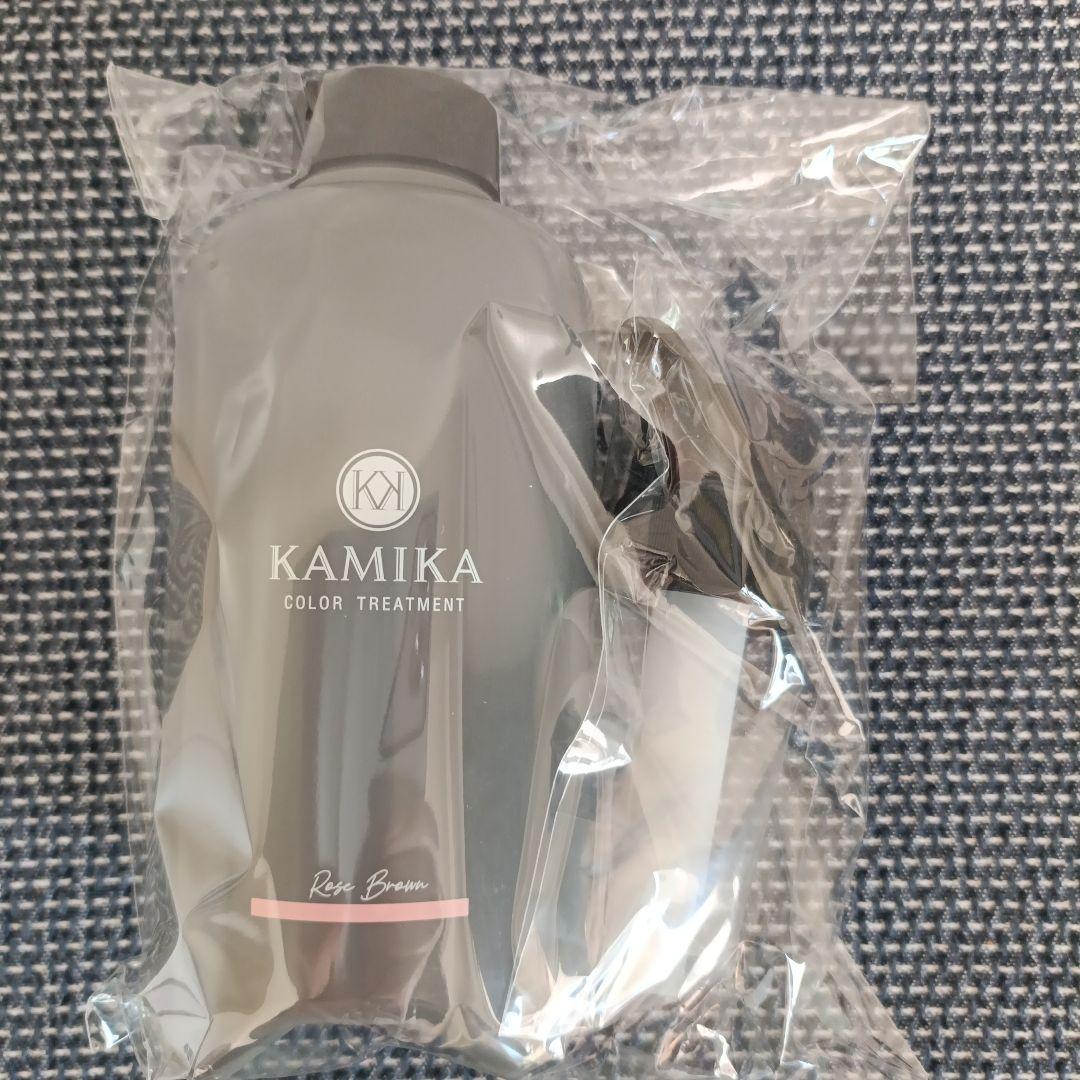 新品半額 4本 KAMIKA カラートリートメント 白髪染め＆ヘアケア カミカ