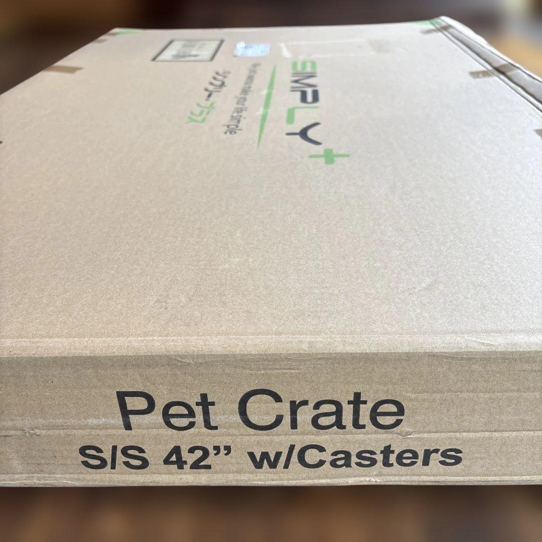 【SIMPLY+】 ステンレス製大型ペットケージ