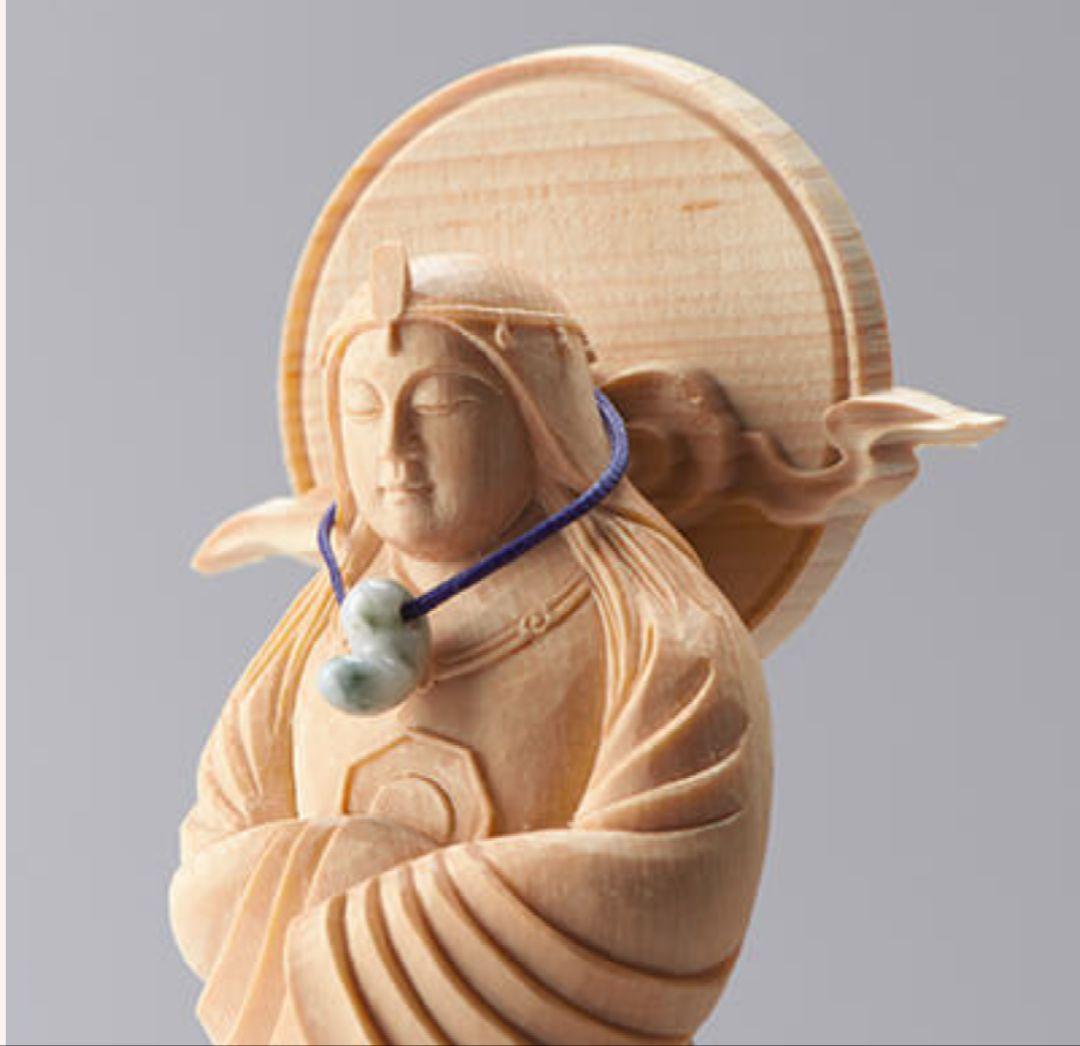 初代製作限定販売 天照大御神 小サイズ 勾玉付き・日光杉並木台座有り