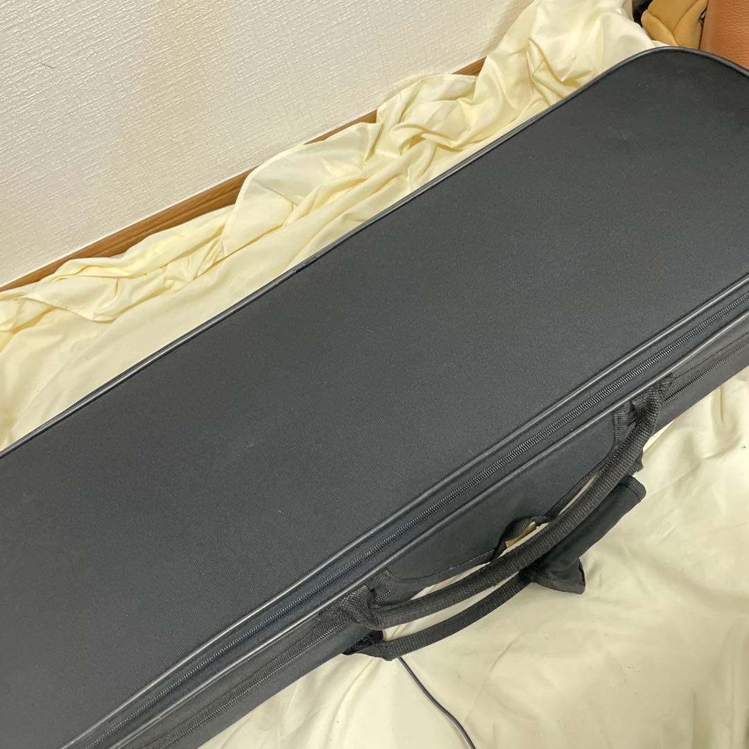 高級 バイオリンケース 3/4サイズ用 湿度計 セミハードケース