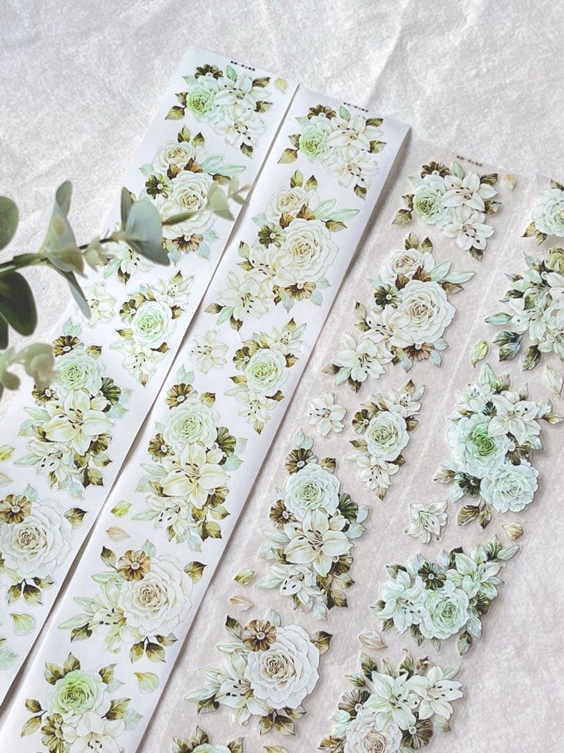 蓝莓不蓝手账《黛青》海外マスキングテープ　マステ 【2699】