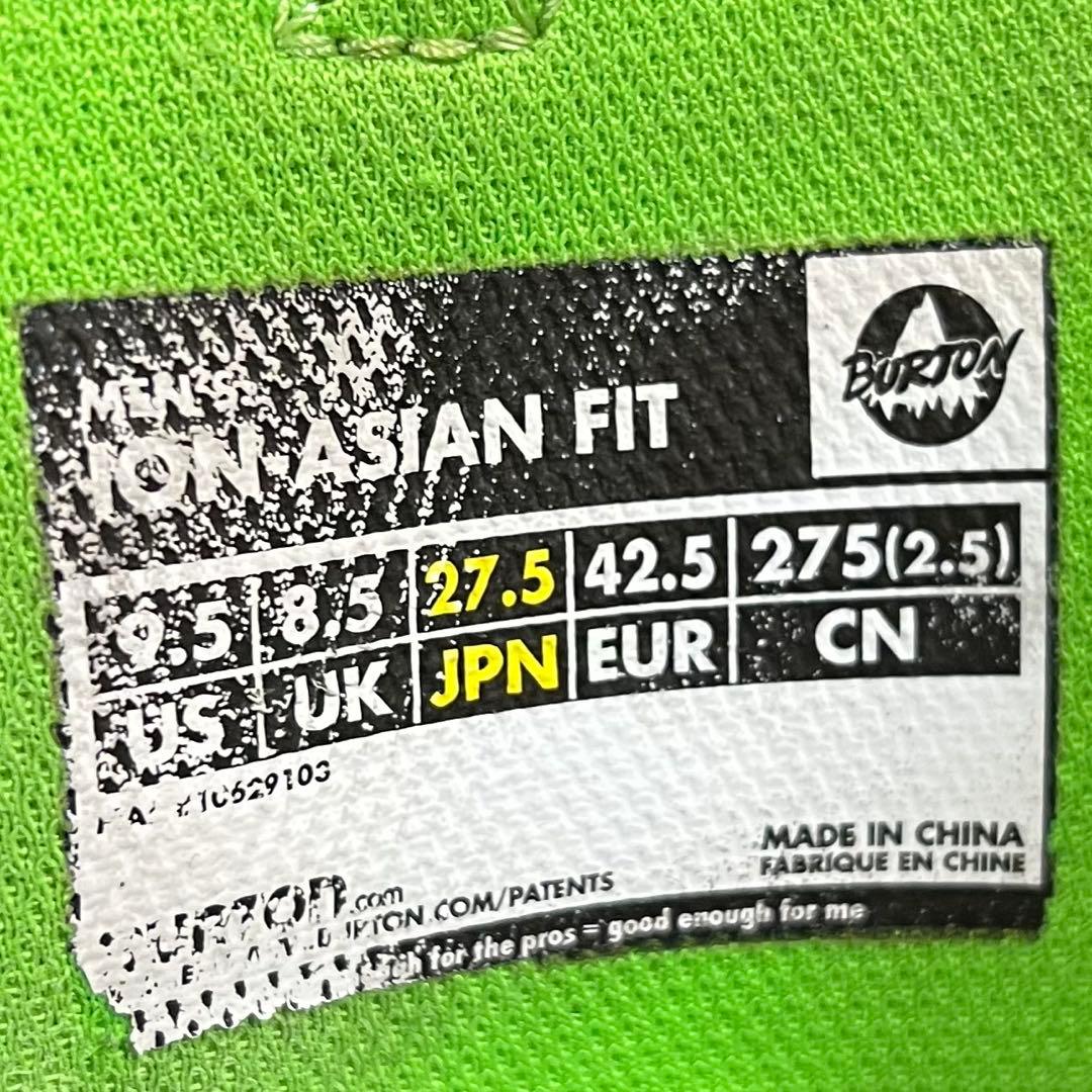 【即日発送】BURTON スノボブーツION-ASIAN FIT 27.5cm