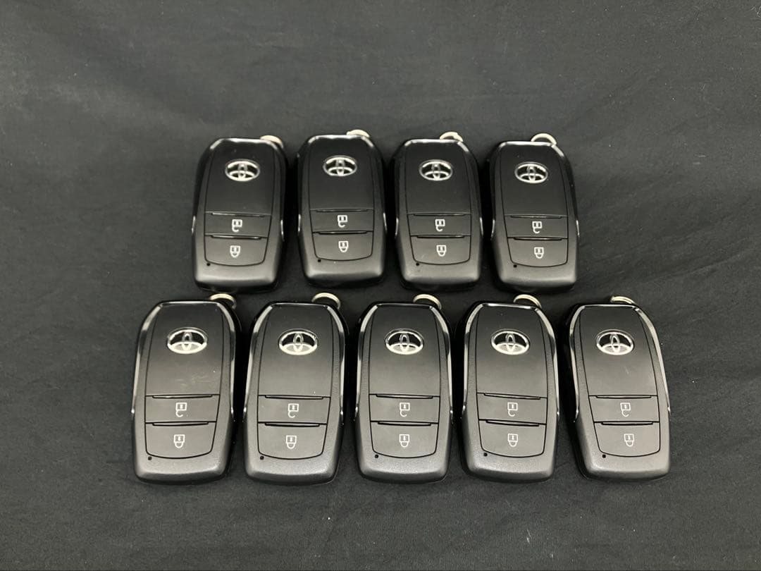 トヨタ　2ボタン用スマートキー9個セット
